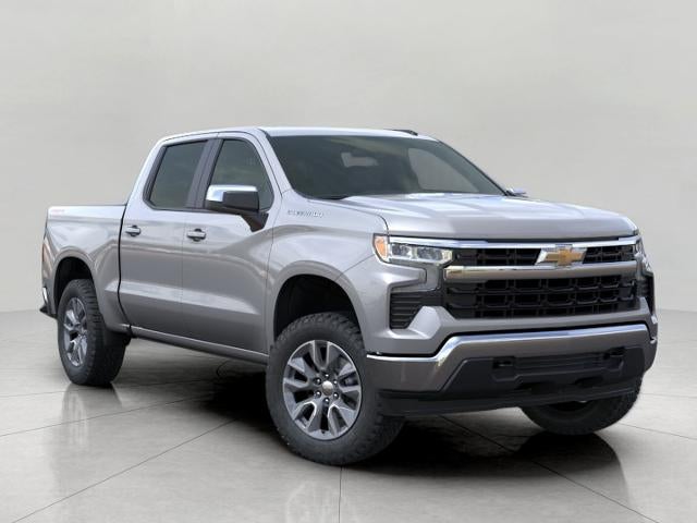 2026 Chevrolet Silverado 1500 LT (2FL) in Sterling Gray Metallic — front three-quarter view