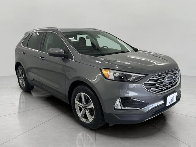 2022 Ford Edge SEL in Carbonized Gray Metallic — front three-quarter view