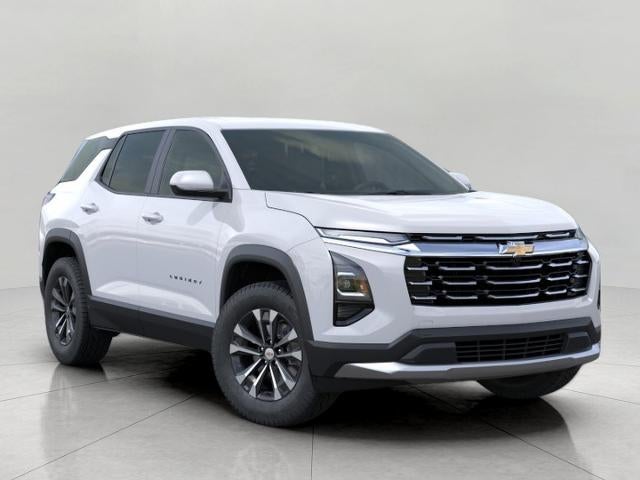 2027 Chevrolet Equinox FWD LT in Summit White — front three-quarter view