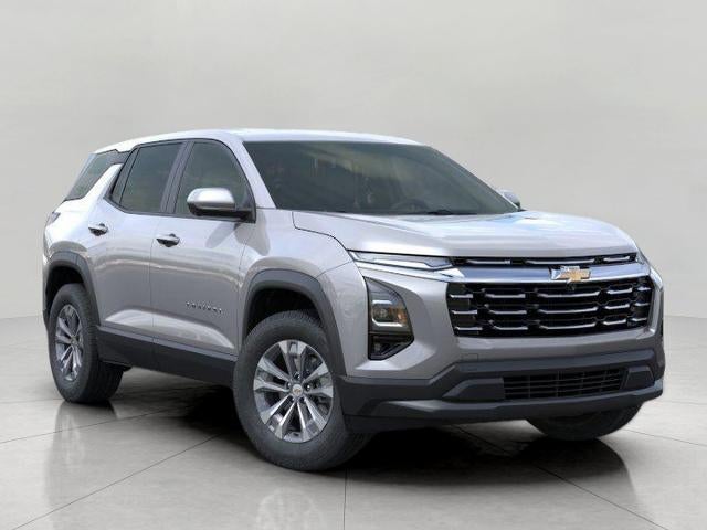 2026 Chevrolet Equinox LT in Sterling Gray Metallic — front three-quarter view