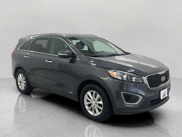 2016 Kia Sorento 2.4L LX in Platinum Graphite — front three-quarter view