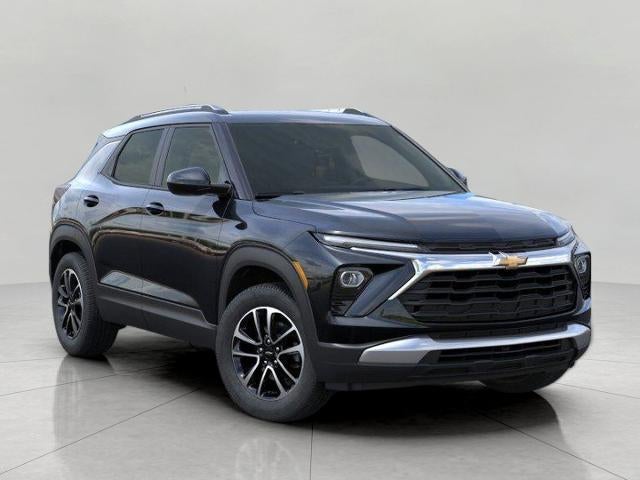 2026 Chevrolet Trailblazer LT in Mosaic Black Metallic — front three-quarter view